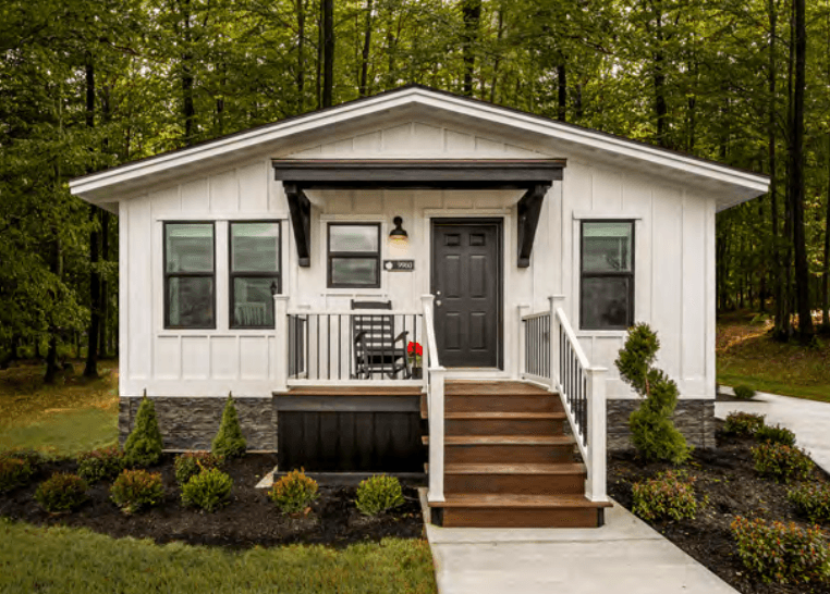 Genesis elevation and exterior home features